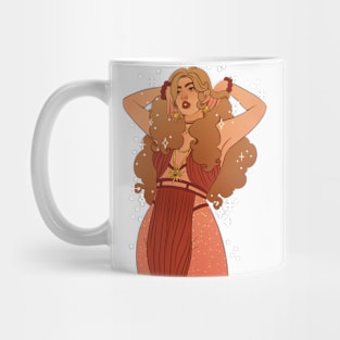 Red goddess Mug